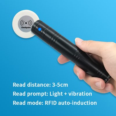 Auto Inductive Reading Distance 3 To 5 Centimeters Light And Vibration Mode Guard Tour Monitoring System